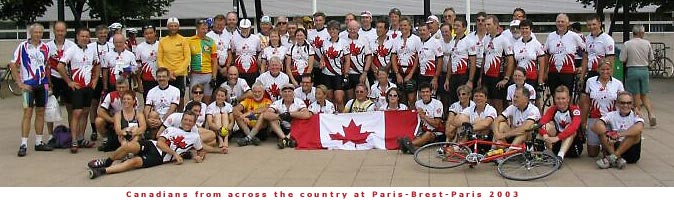 Canadians at PBP 2003